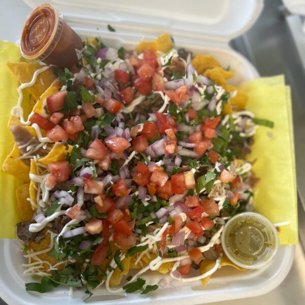 Dalia's Taqueria Half Size Nachos